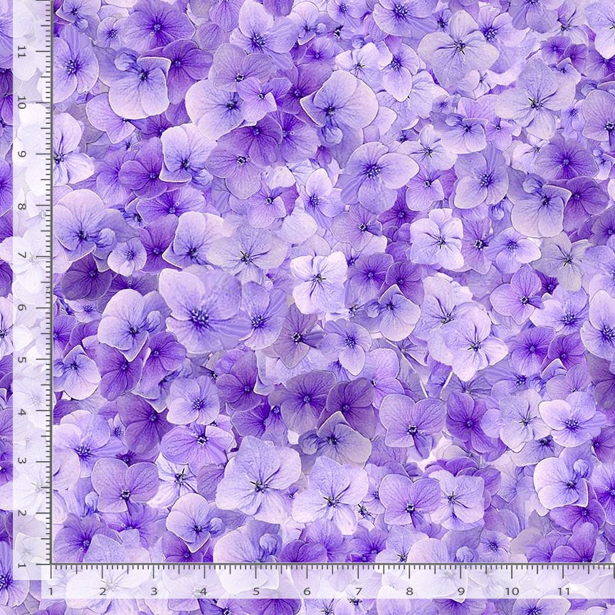 Timeless Treasures: Garden Delight - Viola Floral - CD3505