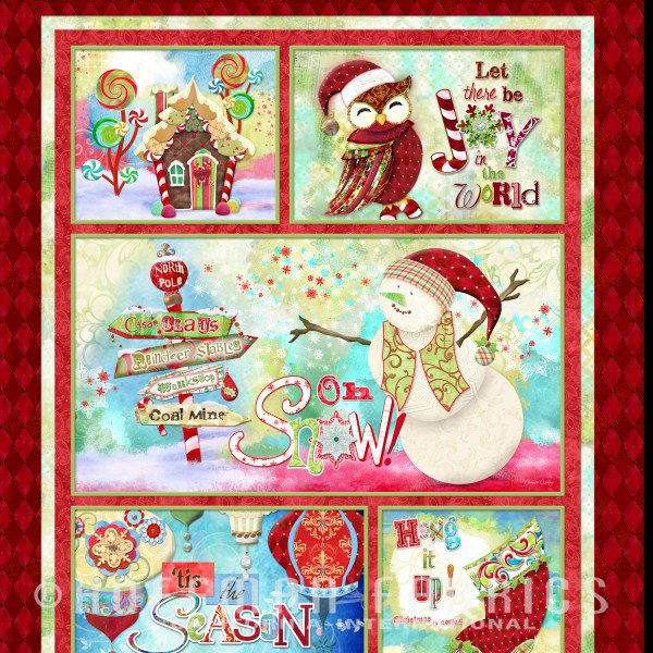 Hoffman: Oh Snow! - Panel - N4262-71-LIME