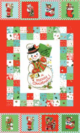 Riley Blake: Jingle Bells - Jingle Bells Panel - P14838R-PANEL - Winter