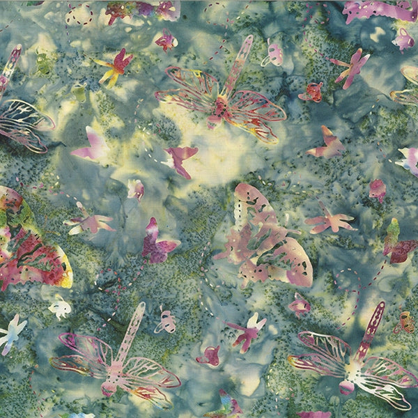 Batiks - Hoffman: Return to the Wild - Butterflies and Dragonflies - P2985-130
