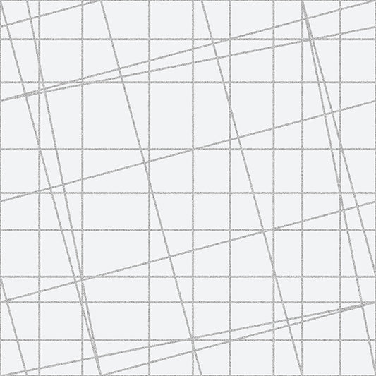 Hoffman:  Sparkle and Fade - White and Silver - P4324-3S