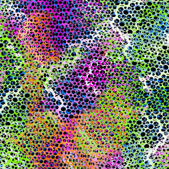 Hoffman: Undeniable Chemistry - Neon Abstract - Q4531-684