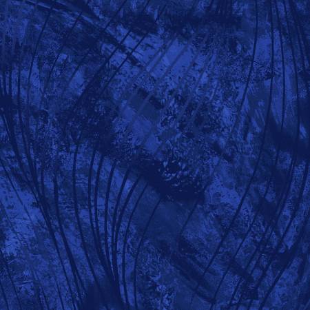 108" Quilt Back - Maywood - Go With The Flow - QB102-N - Blue