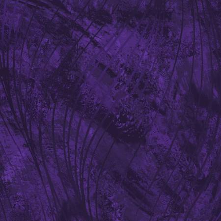 108" Quilt Back - Maywood - Go With The Flow - QB102-VJ - Purple