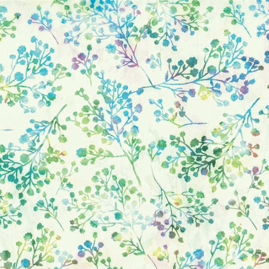 Batiks - Hoffman: Bali Batiks - Baby's Breath - Light Bright - S2315-667