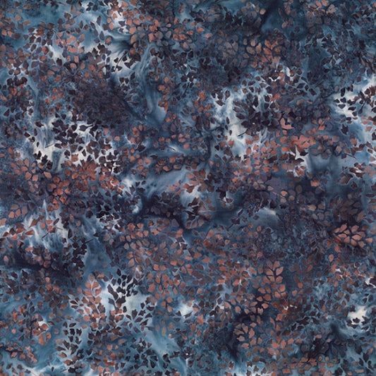 Batiks - Hoffman: Bali Batiks - Ditsy Branch - Saddle - S2324-372