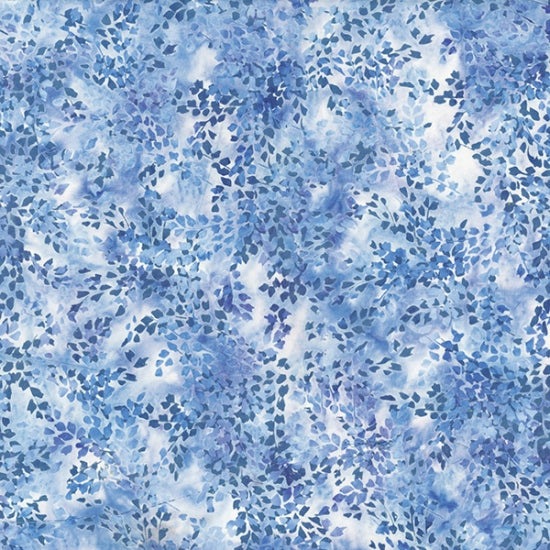 Batiks - Hoffman:  Bali Batiks - Ditsy Branch - January - S2324-586