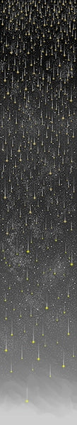 Hoffman:  Cosmic Skies - Black Ombre - S7739-4G
