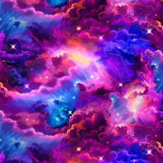 Timeless Treasures: Space - Galaxy Starburst - CD3772