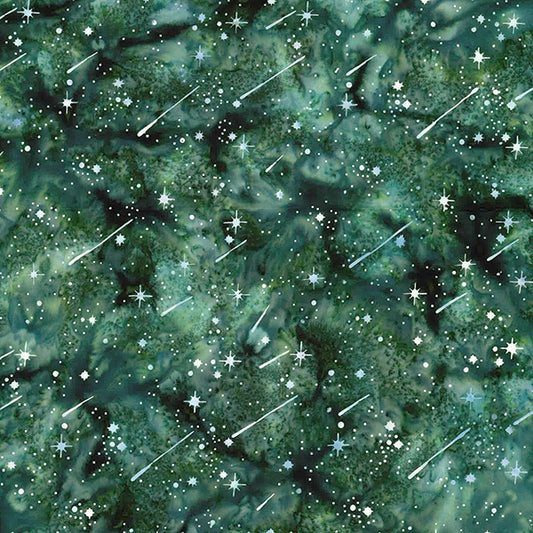 Batiks - Hoffman: Bali Batiks - Shooting Star - Rosemary - T2388-225