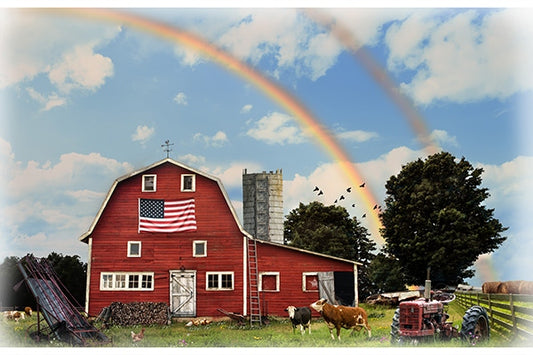 Hoffman: Sun Up to Sundown - Barn - T4888-16 - Panel