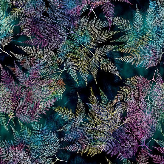 Hoffman: Mid Summer's Night Dream - Viridian - T4918-309 - Ferns