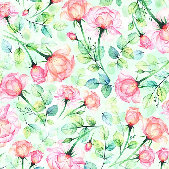 Hoffman: Brilliant Blooms - Rose - T4937-63