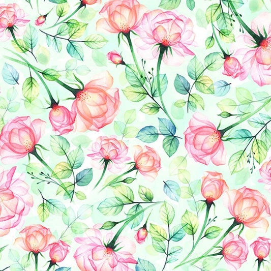Hoffman: Brilliant Blooms - Rose - T4937-63