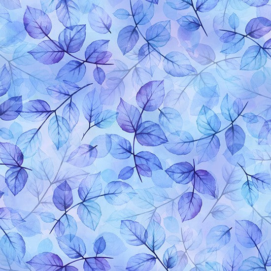Hoffman: Brilliant Blooms - Periwinkle - T4938-139