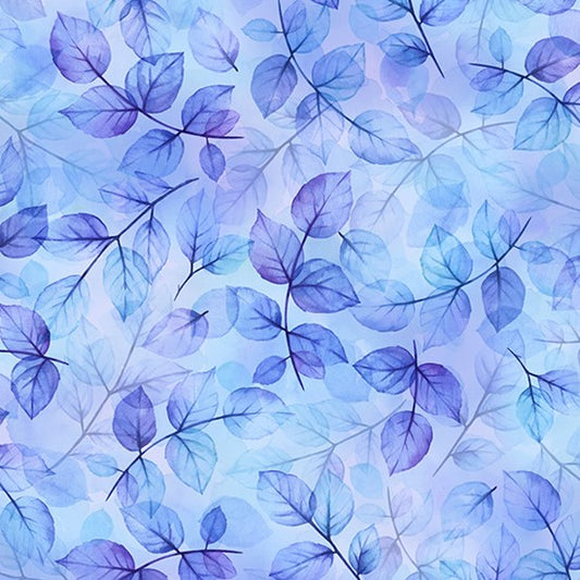 Hoffman: Brilliant Blooms - Periwinkle - T4938-139