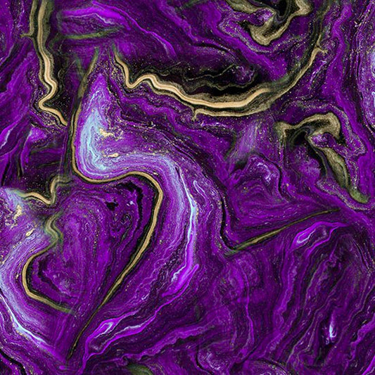 Hoffman: Geode and Ink - Purple - T4955-14