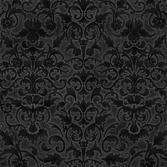 Hoffman: Perch - Joyful Traditions - Damask - Onyx - T7752-213S