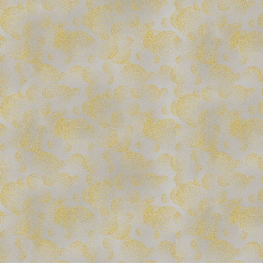 Timeless Treasures:  - Majestic - Dotted Circle Textures - CM8816-Grey