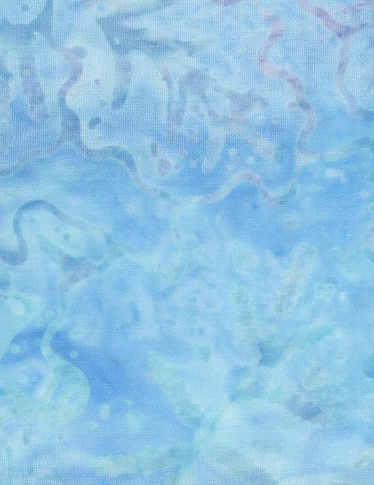 Batiks - Timeless Treasures: Tonga Batiks - Static Leaves Dream - B7911-Dream