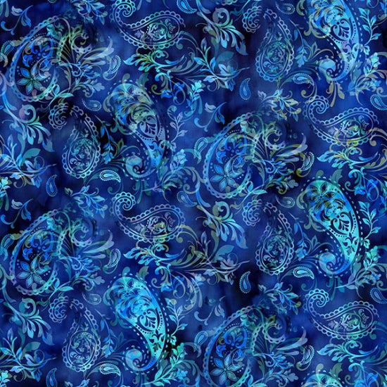 Hoffman: Paisley in Love - Lapis - U5054-123