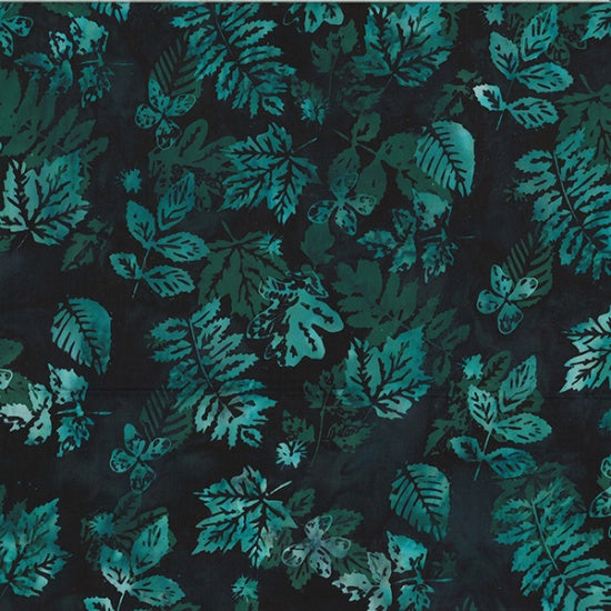 Hoffman:  Bali Batik - Leaves - Seascape - V2534-128