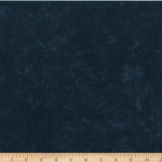 108" Quilt Back - Hoffman - Wide Bali Watercolor - Black - W1895-4