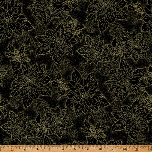 Hoffman: Christmas Splendor - Poinsettia - W7782-4G
