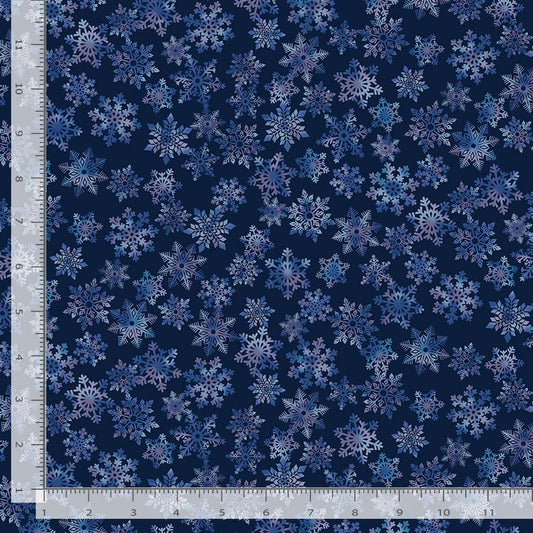 Timeless Treasures: Northern Lights - Snowflakes - CD3497