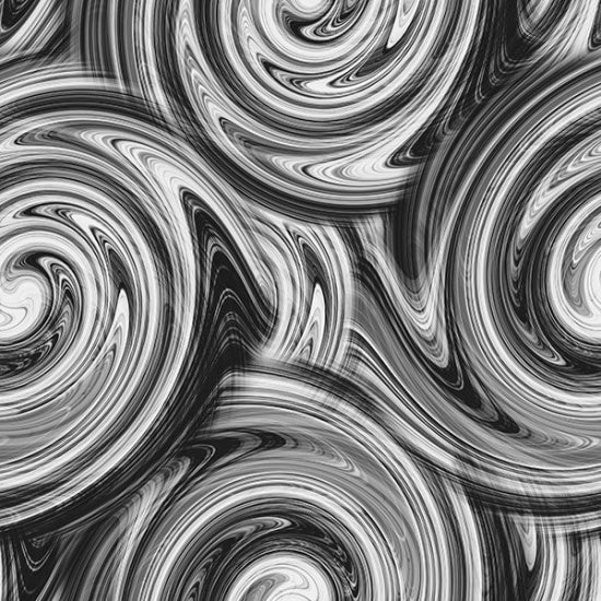 108" Quilt Back - Hoffman - Undeniable Chemistry - Graphite - WQ4527-675