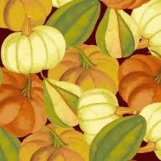 Clothworks: Autumn Reverie - Pumpkin Toss - Y2181-15
