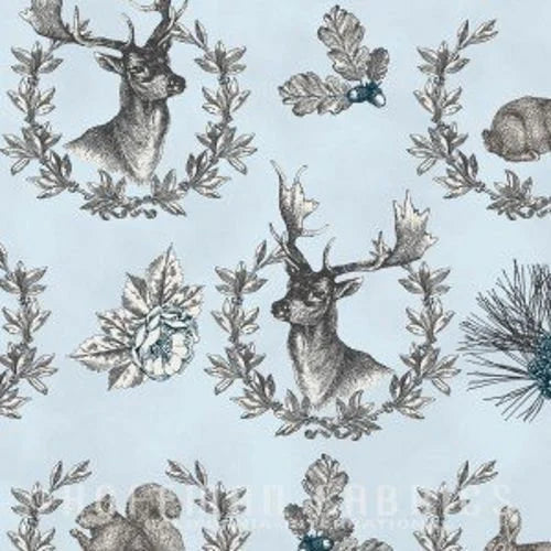 Hoffman: Rustic Refined - Ice Blue Deer - N7531-90