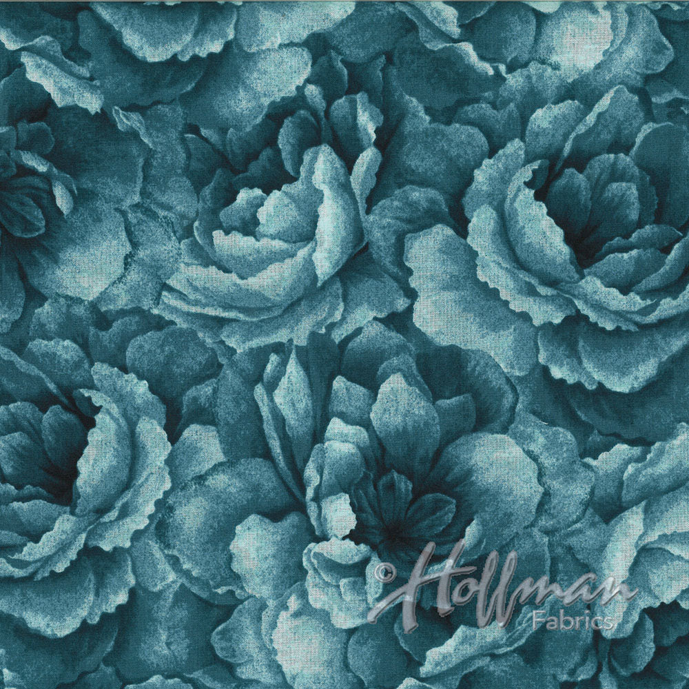 Hoffman: Belleflower - Teal - P7576-21