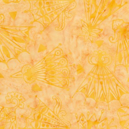 Batiks - Timeless Treasures: Tonga Batiks - Dragonfly - B6642-Sun