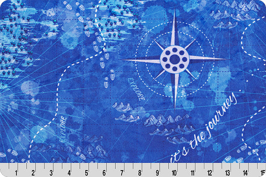 Shannon Fabrics: Minky - Row by Row - RRDCWORLD